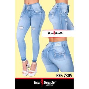 Bon Bon Up Jeans Size 10 Butt Lifter Levanta Cola Pompis Colombianos